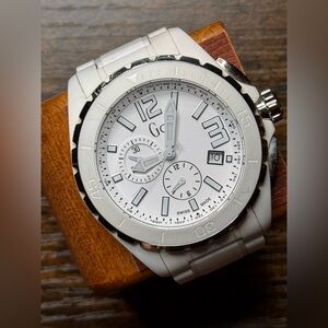 GUESS Ceramic Chronograph